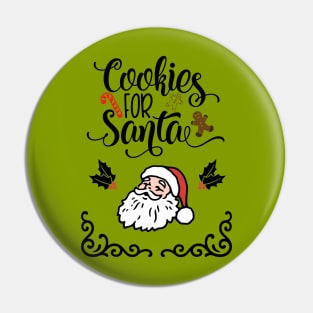 Cookies For Santa Pin