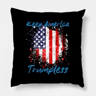 Keep America Trumpless ny -Trump Pillow