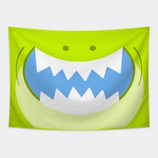 RadioActive Neon Green Shark Mask Tapestry