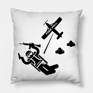 Skydiving in game with your guns Pillow