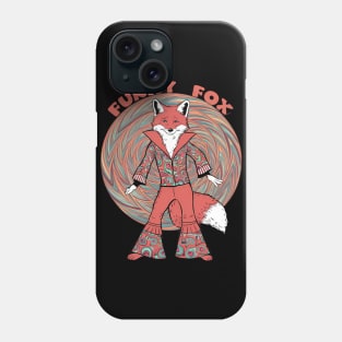 Cool disco dancer funky fox Phone Case