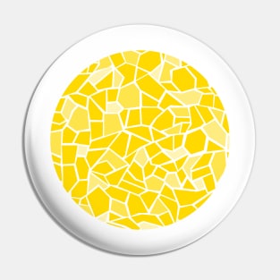 Mosaico Gaudi Amarillo Pin