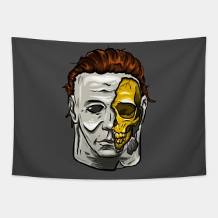 Gold Michael Myers Tapestry