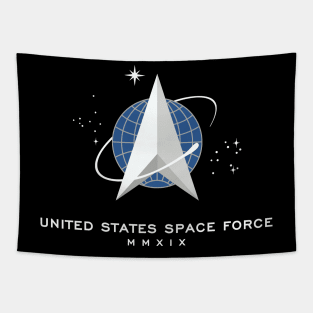 Space Force Logo Tapestry