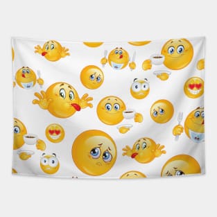 Emoji Pattern 1 Tapestry