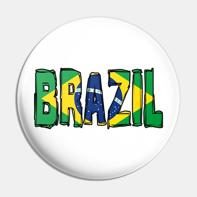 Brazil Pin by Design5_by_Lyndsey