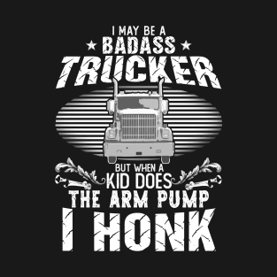 Trucker Arm Pump T-Shirt