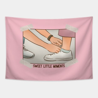 Couple sweet little moment Tapestry