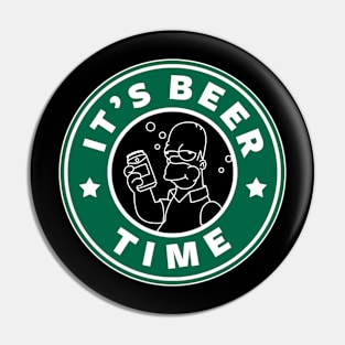 Beer time Pin