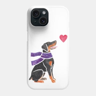 Watercolour Doberman Phone Case