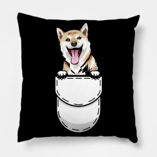 Funny Shiba Inu Pocket Dog Pillow