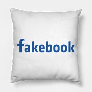 Fakebook Pillow