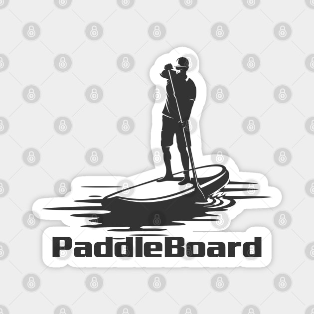 PaddleBoard Magnet by TambuStore