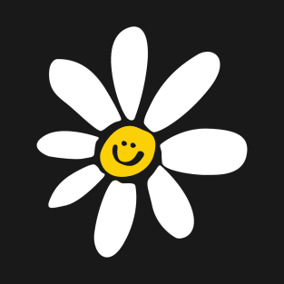 Cute Smile Daisy Flower T-Shirt