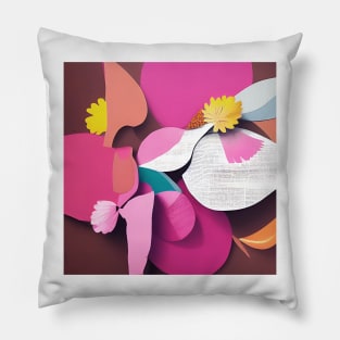 Begonia Blossom Impressions Pillow