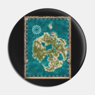 Pirate Adventure Map Pin