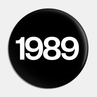 1989 Pin