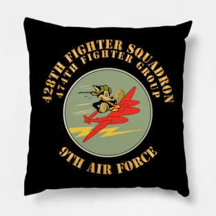 428th Fighter SQ - 474th Fighter Group - 9th AF X 300 Pillow