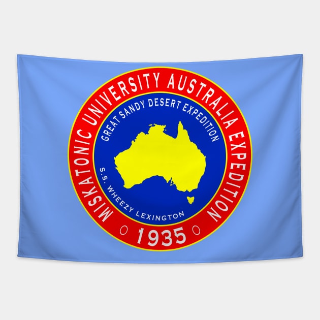 Miskatonic University Australia Expedition Tapestry by Lyvershop