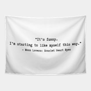 Moon Lovers Scarlet Heart Ryeo Quotes Tapestry