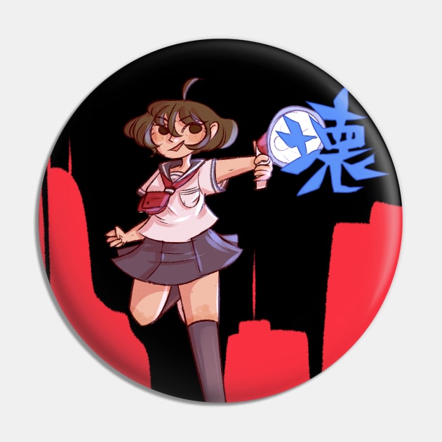 Komaru Pin by Witchycryptids