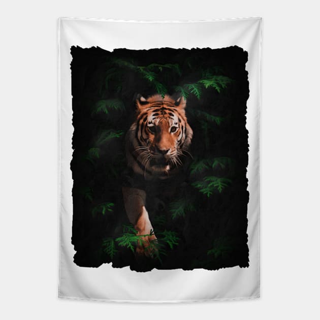 Out Of The Jungle Tapestry by PhotoArts