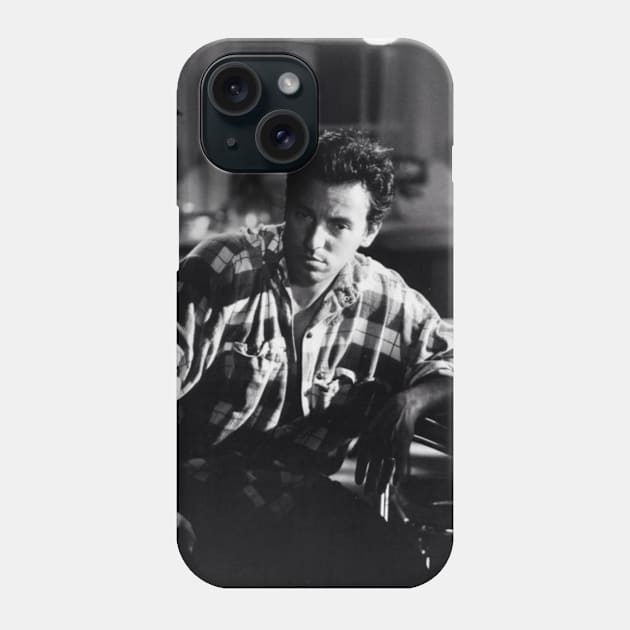 Retro Springsteen Phone Case by Defective Cable 