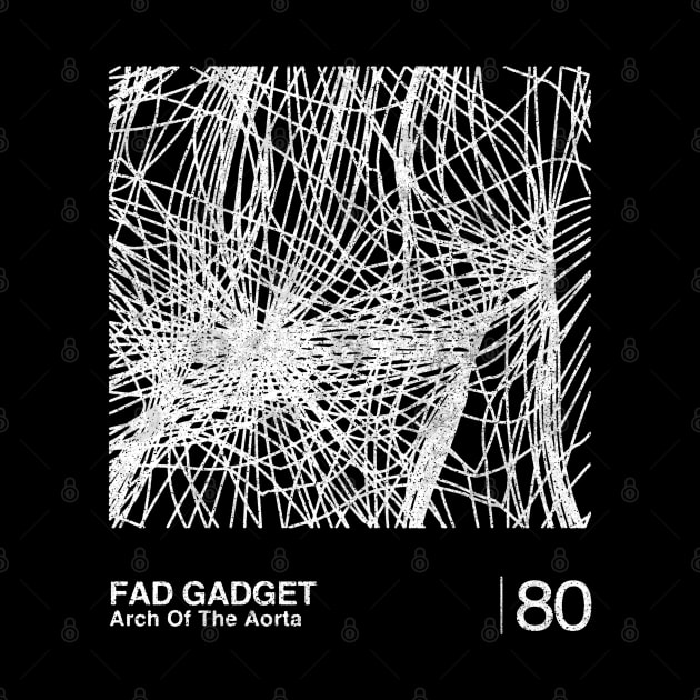 Fad Gadget / Minimalist Graphic Artwork Fan Design by saudade