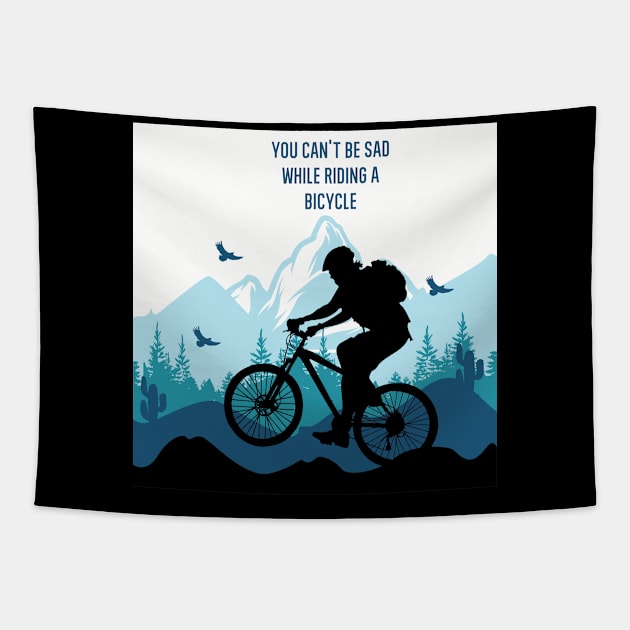 Bicycle Tapestry by FIFTY CLOTH