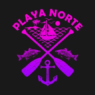 Playa Norte Beach, Mexico, Boat Paddle T-Shirt