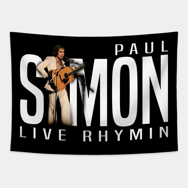 Paul Simon: Live Rhymin' 1974 Tapestry by Sway Bar Designs