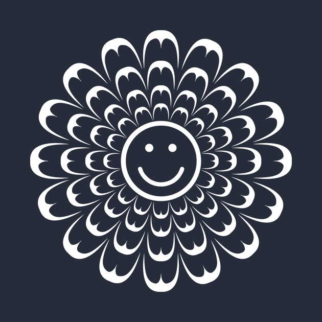 Trippy Smiley Face by SillyShirts