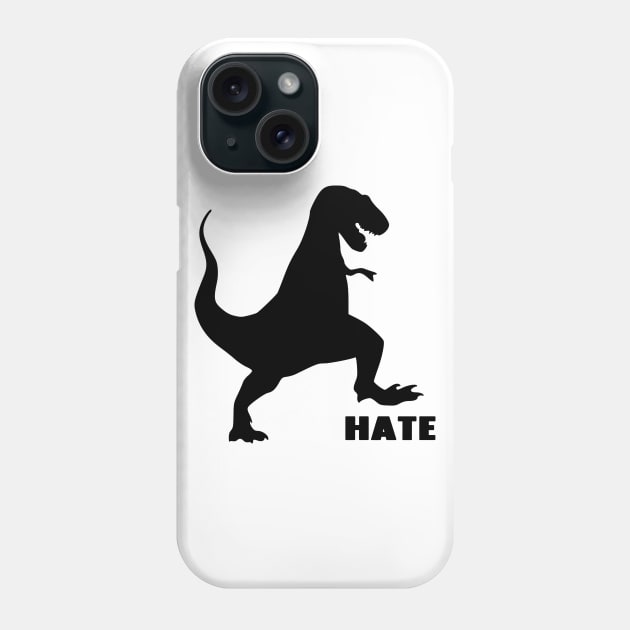 Stomp Hate Dinosaur Phone Case by imphavok