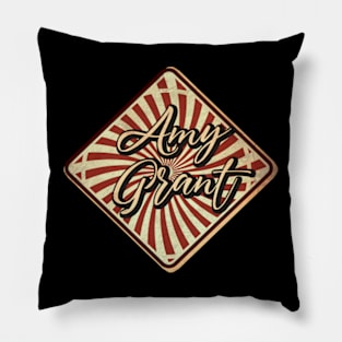 Amy Grant Vintage design on top Pillow