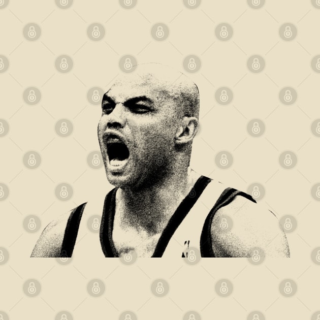 Charles Barkley New Sketch Retro by JULIAN AKBAR PROJECT