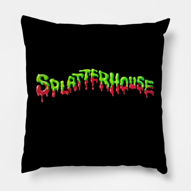 Splatterhouse Pillow by Junkyard Horror