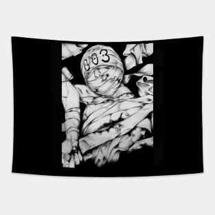 mummified prisoner 003 Tapestry