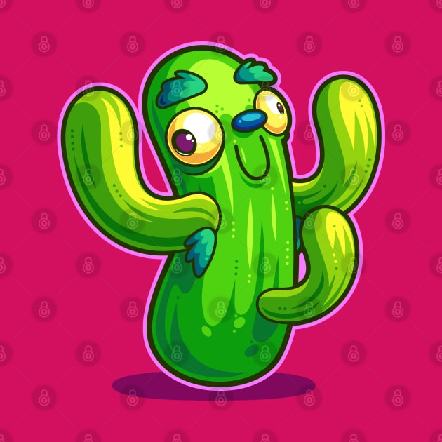 Excited Cactus by ArtisticDyslexia