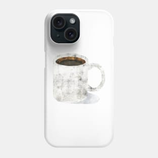 Plain Mug of Black Coffee Phone Case