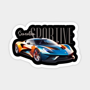 Voiture sportive luxe 01B Magnet