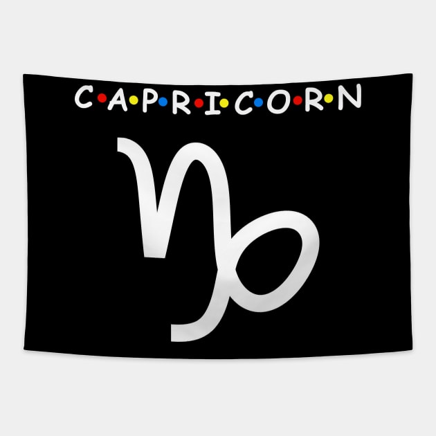 Capricorn Symbol Birthday Zodiac Capricorn Tapestry by SinBle