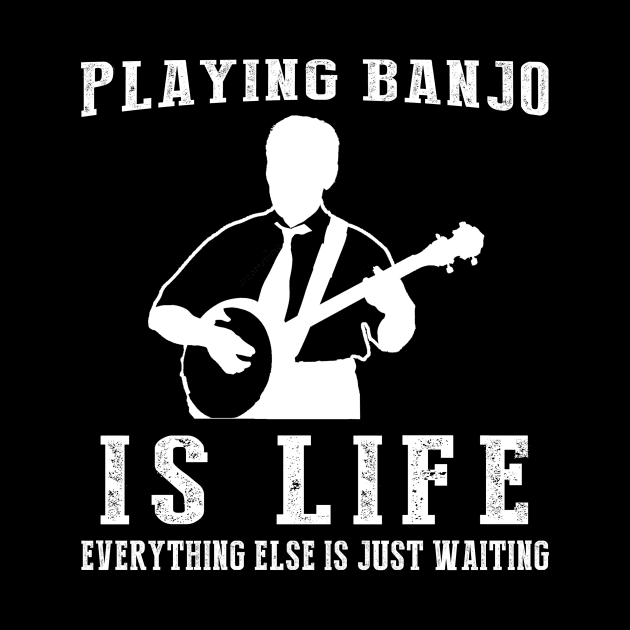 Banjo is Life: Where Waiting Strikes a Chord! by MKGift