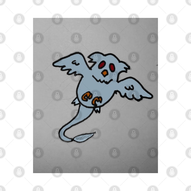 Cutie Thunderbird cryptid by ValinaMoonCreations