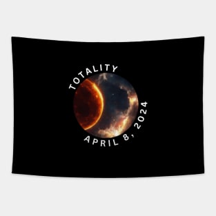 Solar Eclipse Totality April 8, 2024 Tapestry