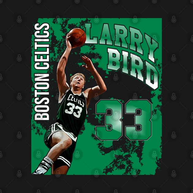 Larry bird || boston celtics by Aloenalone