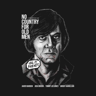 No Country for Old Men, Javier Bardem, Cult Classic T-Shirt