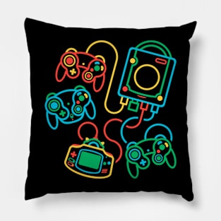 NeonCube Pillow