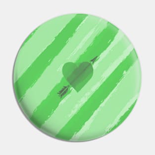 (arrow)mantic pride Pin