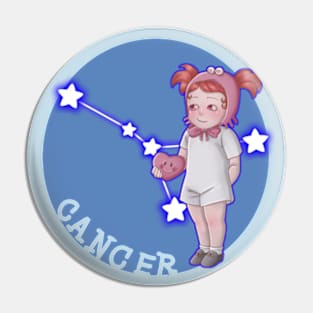 Cancer baby Pin