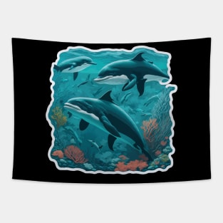 Sea Fish Tapestry